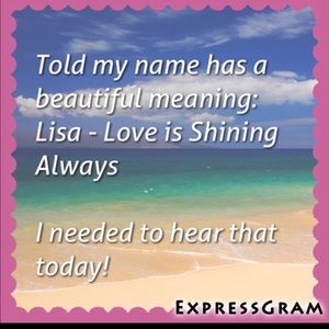 Meet your Posher, Lisa